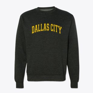 Dallas City Illinois Varsity Crewneck Sweatshirt