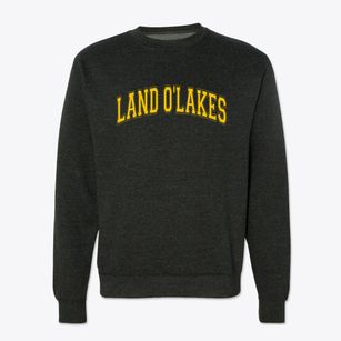 Land O'lakes Wisconsin Varsity Crewneck Sweatshirt