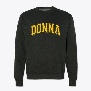 Donna Texas Varsity Crewneck Sweatshirt