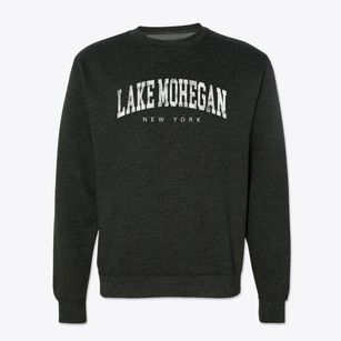 Lake Mohegan New York Urban Vibe Crewneck Sweatshirt