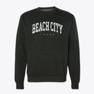 Beach City Texas Urban Vibe Crewneck Sweatshirt