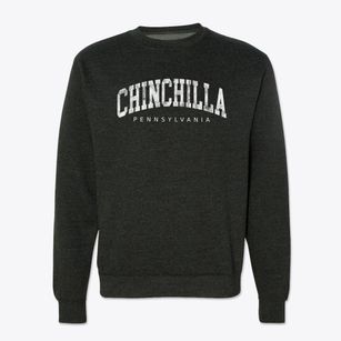 Chinchilla Pennsylvania Urban Vibe Crewneck Sweatshirt