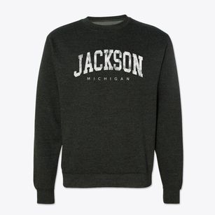 Jackson Michigan Urban Vibe Crewneck Sweatshirt