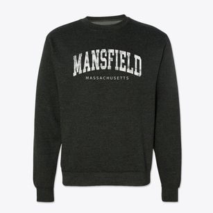 Mansfield Massachusetts Urban Vibe Crewneck Sweatshirt