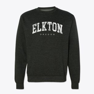 Elkton Oregon Urban Vibe Crewneck Sweatshirt