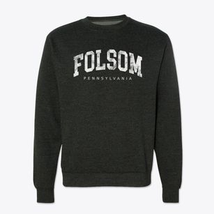 Folsom Pennsylvania Urban Vibe Crewneck Sweatshirt