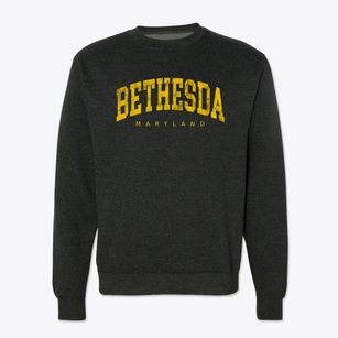 Bethesda Maryland Urban Vibe Crewneck Sweatshirt