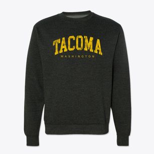 Tacoma Washington Urban Vibe Crewneck Sweatshirt