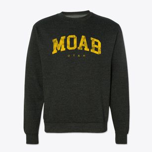 Moab Utah Urban Vibe Crewneck Sweatshirt