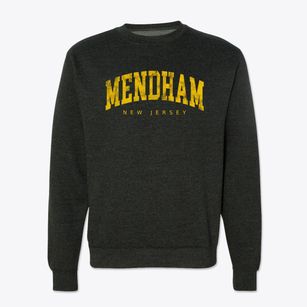 Mendham New Jersey Urban Vibe Crewneck Sweatshirt