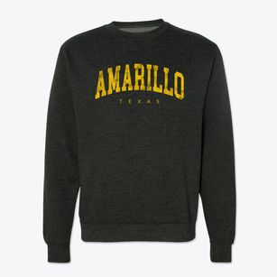 Amarillo Texas Urban Vibe Crewneck Sweatshirt