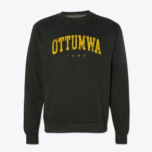 Ottumwa Iowa Urban Vibe Crewneck Sweatshirt