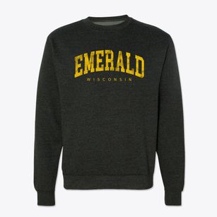 Emerald Wisconsin Urban Vibe Crewneck Sweatshirt