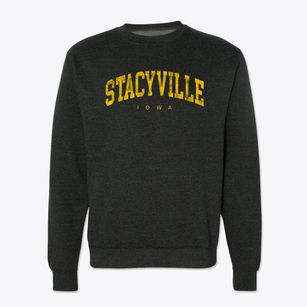 Stacyville Iowa Urban Vibe Crewneck Sweatshirt