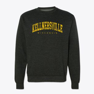 Kellnersville Wisconsin Urban Vibe Crewneck Sweatshirt