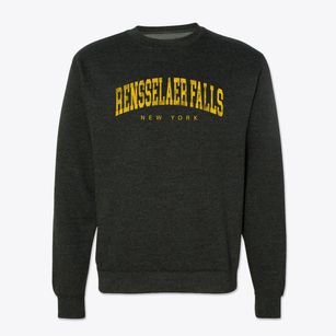 Rensselaer Falls New York Urban Vibe Crewneck Sweatshirt