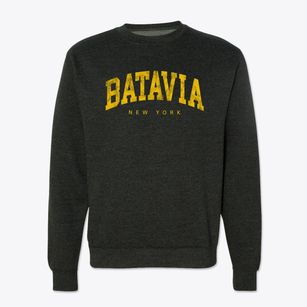 Batavia New York Urban Vibe Crewneck Sweatshirt