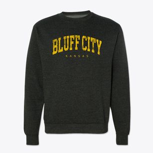 Bluff City Kansas Urban Vibe Crewneck Sweatshirt