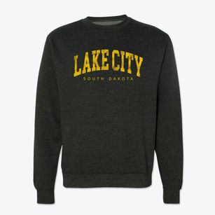 Lake City South Dakota Urban Vibe Crewneck Sweatshirt