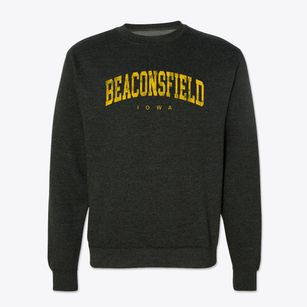 Beaconsfield Iowa Urban Vibe Crewneck Sweatshirt