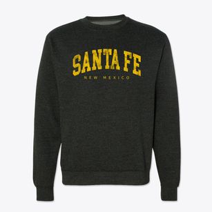 Santa Fe New Mexico Urban Vibe Crewneck Sweatshirt