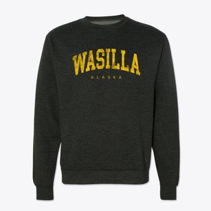 Wasilla Alaska Urban Vibe Crewneck Sweatshirt