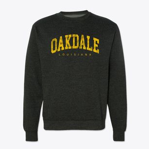 Oakdale Louisiana Urban Vibe Crewneck Sweatshirt