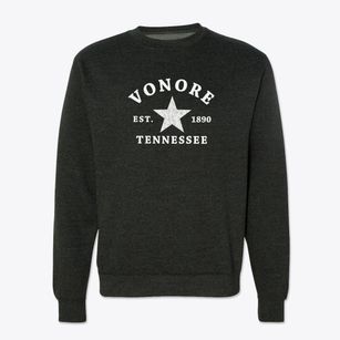 Vonore Tennessee Star Crewneck Sweatshirt