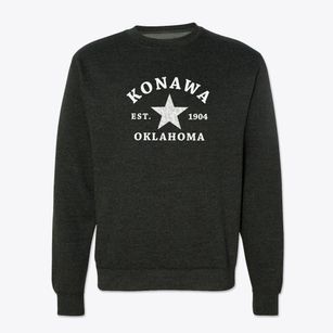 Konawa Oklahoma Star Crewneck Sweatshirt