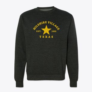Hilshire Village Texas Star Crewneck Sweatshirt