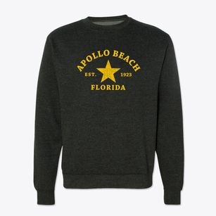 Apollo Beach Florida Star Crewneck Sweatshirt