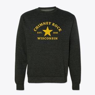 Chimney Rock Wisconsin Star Crewneck Sweatshirt