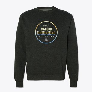 Mcloud Oklahoma Color Fade Crewneck Sweatshirt