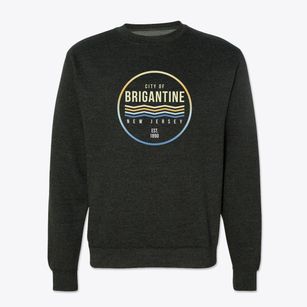 Brigantine New Jersey Color Fade Crewneck Sweatshirt