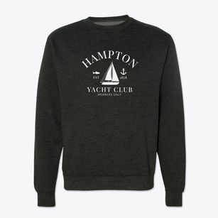 Hampton South Carolina Yacht Club Crewneck Sweatshirt