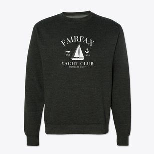 Fairfax Oklahoma Yacht Club Crewneck Sweatshirt