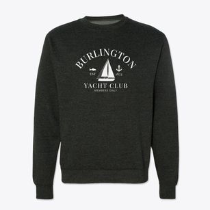 Burlington Iowa Yacht Club Crewneck Sweatshirt