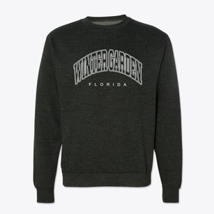 Winter Garden Florida Inline Crewneck Sweatshirt