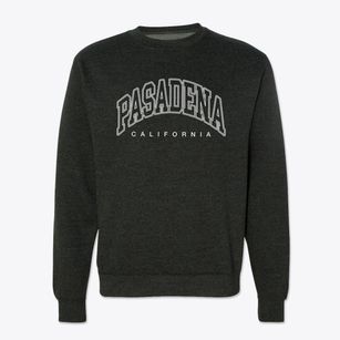 Pasadena California Inline Crewneck Sweatshirt