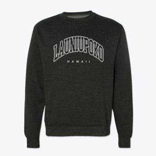 Launiupoko Hawaii Inline Crewneck Sweatshirt
