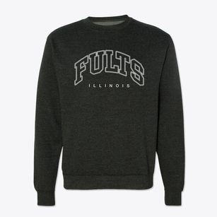 Fults Illinois Inline Crewneck Sweatshirt