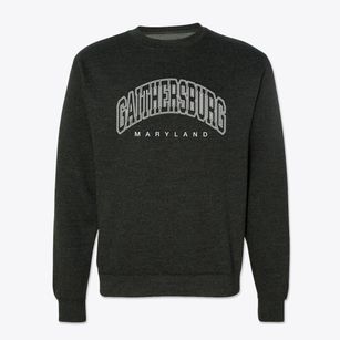 Gaithersburg Maryland Inline Crewneck Sweatshirt
