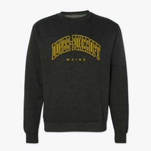 Dover-foxcroft Maine Inline Crewneck Sweatshirt