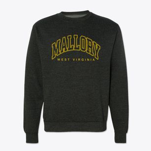Mallory West Virginia Inline Crewneck Sweatshirt