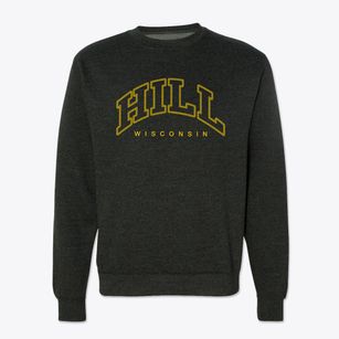Hill Wisconsin Inline Crewneck Sweatshirt