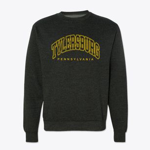 Tylersburg Pennsylvania Inline Crewneck Sweatshirt