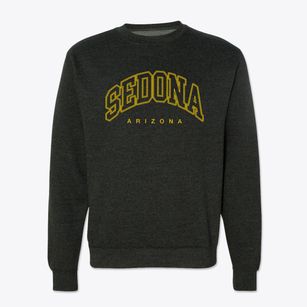 Sedona Arizona Inline Crewneck Sweatshirt