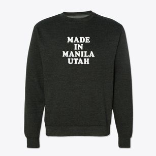 Manila Utah Classic 70s Crewneck Sweatshirt