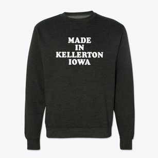 Kellerton Iowa Classic 70s Crewneck Sweatshirt