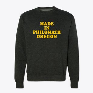 Philomath Oregon Classic 70s Crewneck Sweatshirt
